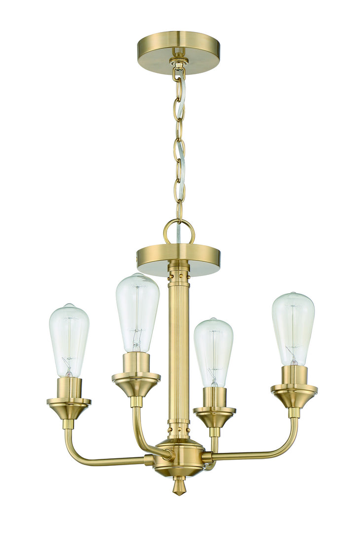 Craftmade Bridgestone 53054-SB Chandelier Light - Satin Brass