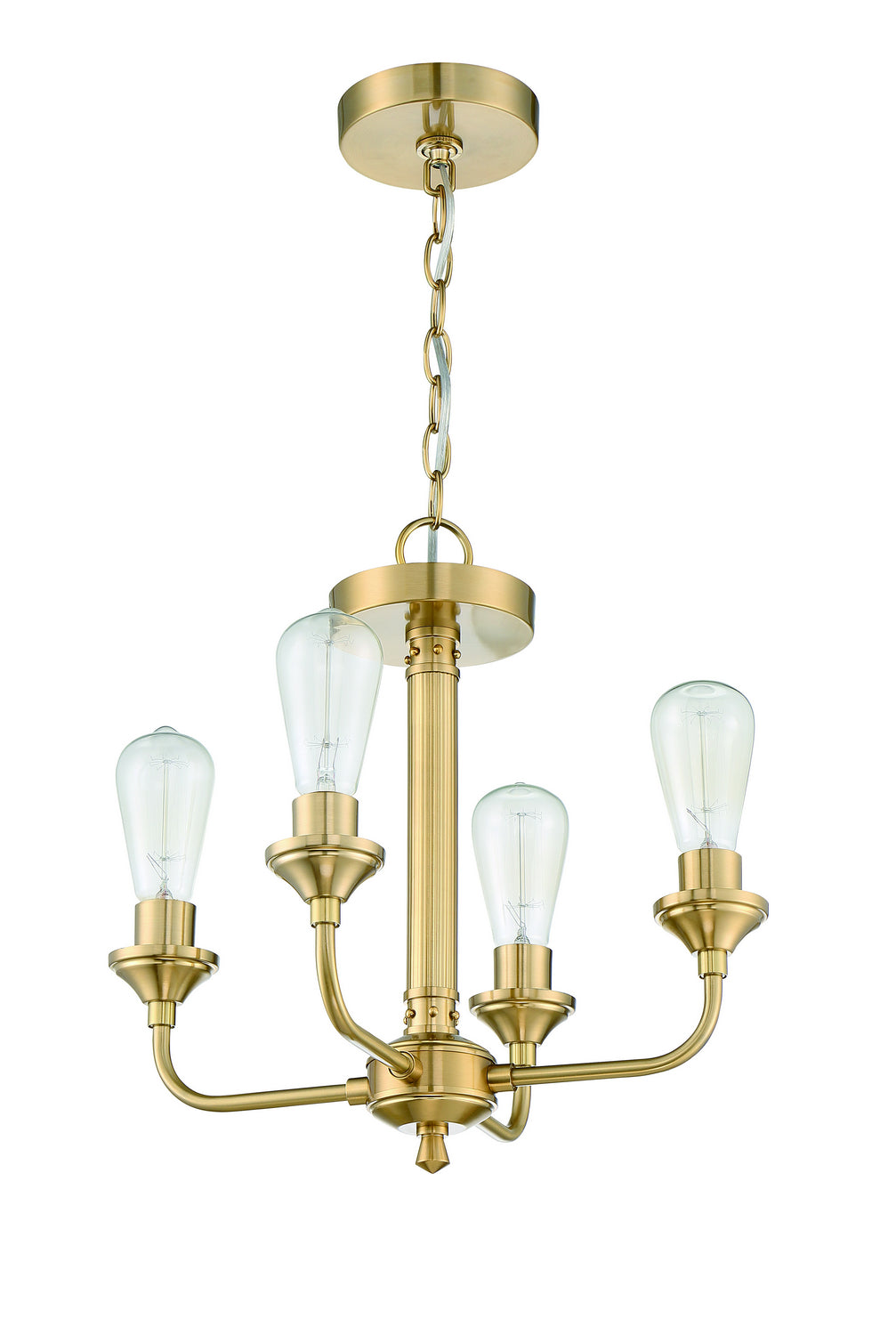 Craftmade Bridgestone 53054-SB Chandelier Light - Satin Brass