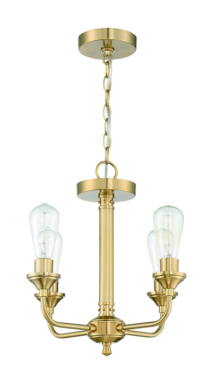 Craftmade Bridgestone 53054-SB Chandelier Light - Satin Brass