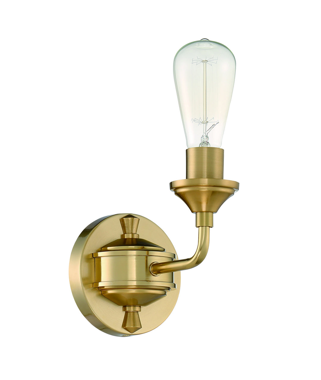 Craftmade Bridgestone 53061-SB Wall Sconce Light - Satin Brass
