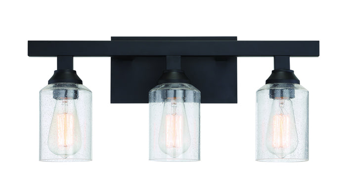 Craftmade Chicago 53103-FB Bath Vanity Light 22 in. wide - Flat Black