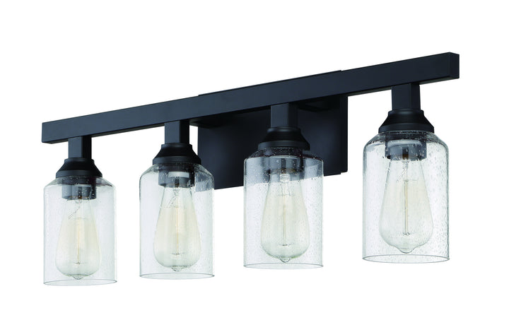 Craftmade Chicago 53104-FB Bath Vanity Light 29 in. wide - Flat Black