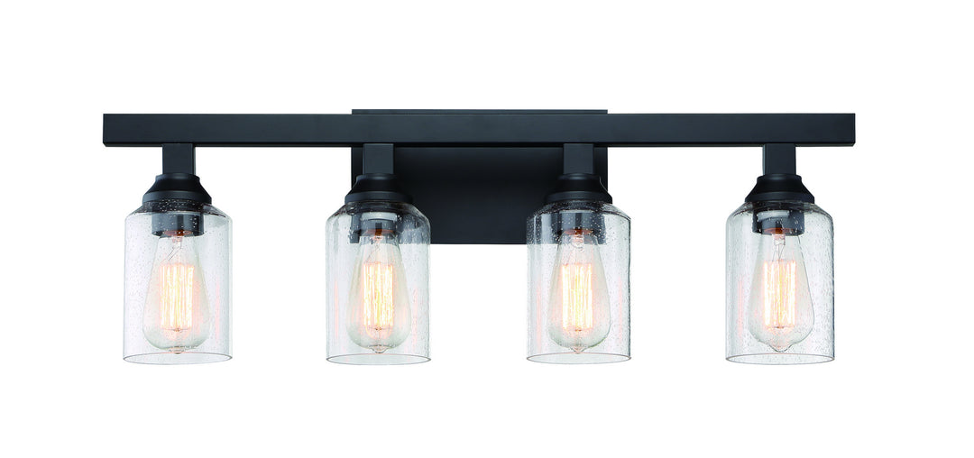 Craftmade Chicago 53104-FB Bath Vanity Light 29 in. wide - Flat Black