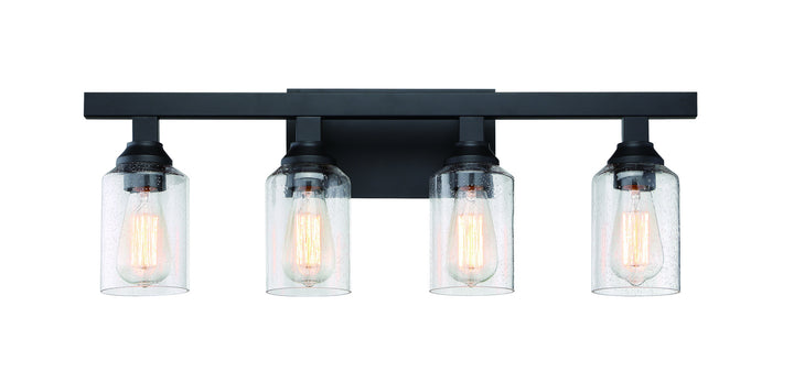 Craftmade Chicago 53104-FB Bath Vanity Light 29 in. wide - Flat Black