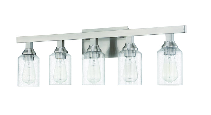 Craftmade Chicago 53105-BNK Bath Vanity Light 36 in. wide - Brushed Polished Nickel