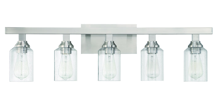 Craftmade Chicago 53105-BNK Bath Vanity Light 36 in. wide - Brushed Polished Nickel