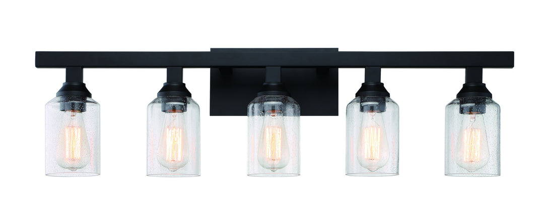 Craftmade Chicago 53105-FB Bath Vanity Light 36 in. wide - Flat Black