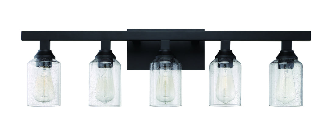 Craftmade Chicago 53105-FB Bath Vanity Light 36 in. wide - Flat Black