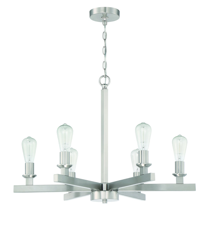 Craftmade Chicago 53126-BNK Chandelier Light - Brushed Polished Nickel