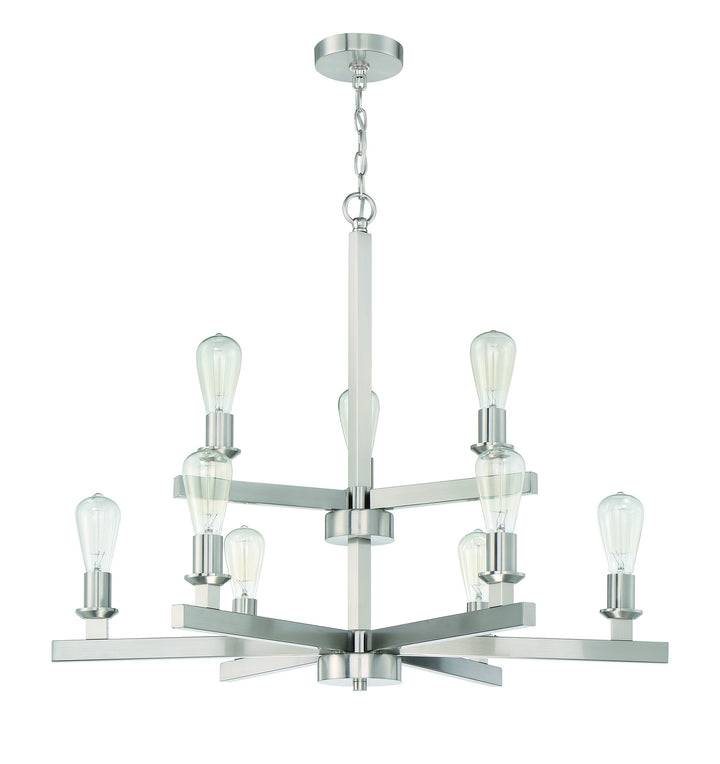 Craftmade Chicago 53129-BNK Chandelier Light - Brushed Polished Nickel