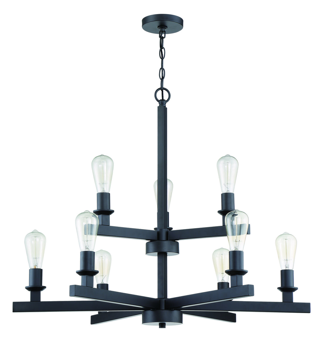 Craftmade Chicago 53129-FB Chandelier Light - Flat Black