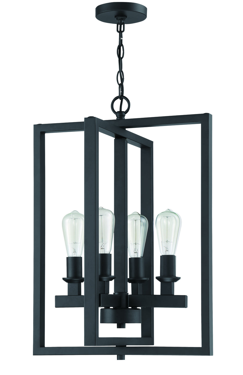 Craftmade Chicago 53134-FB Pendant Light - Flat Black