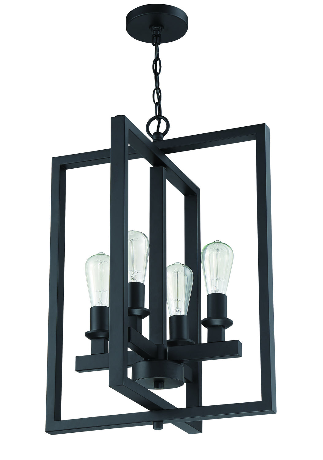 Craftmade Chicago 53134-FB Pendant Light - Flat Black