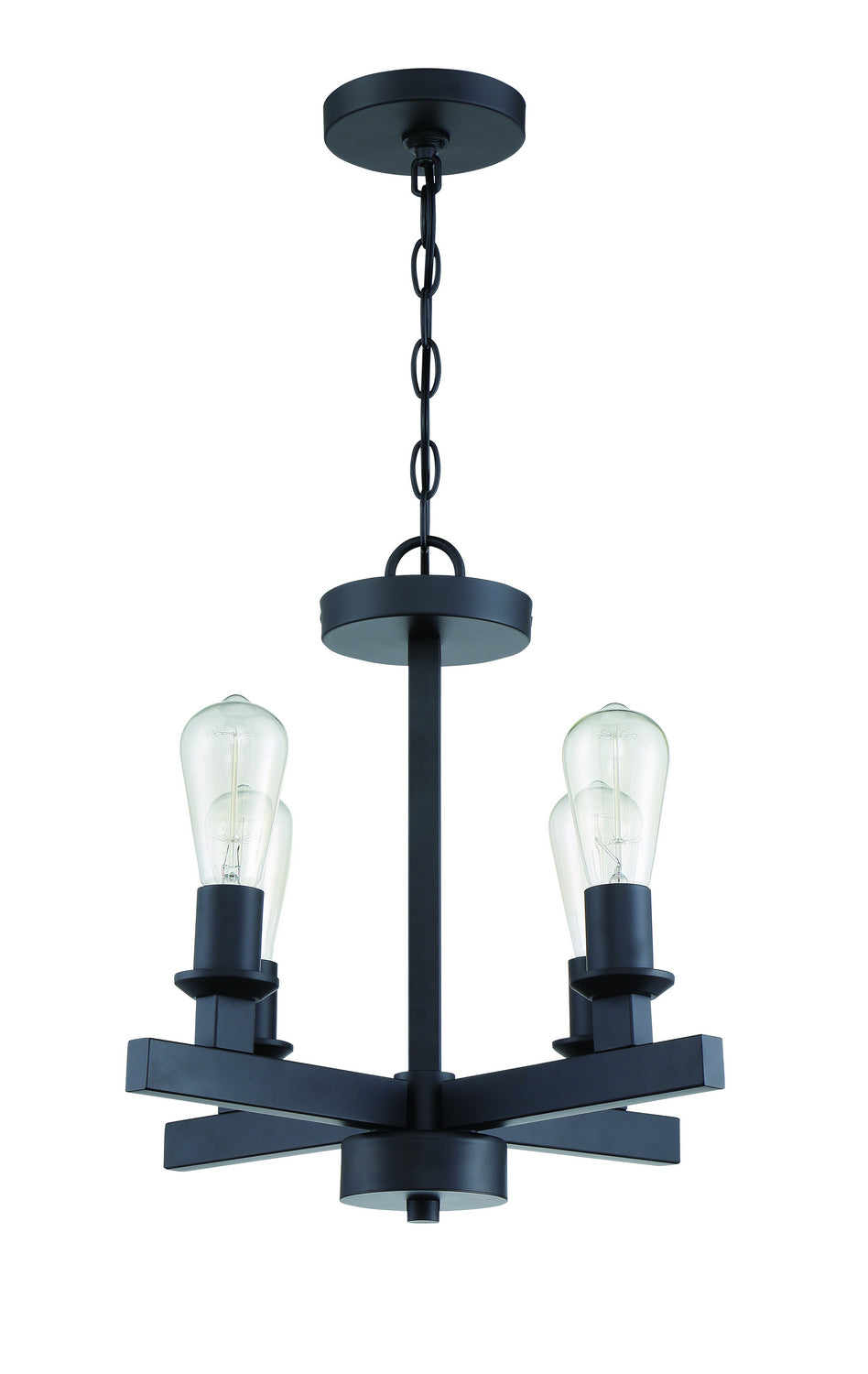 Craftmade Chicago 53154-FB Chandelier Light - Flat Black