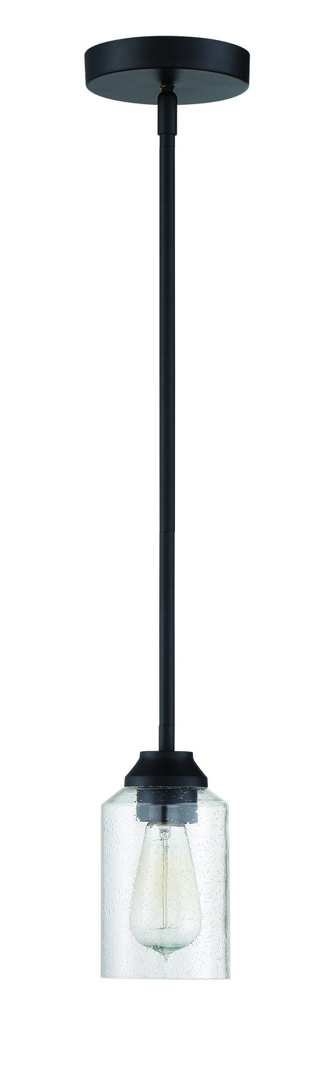 Craftmade Chicago 53191-FB Pendant Light - Flat Black