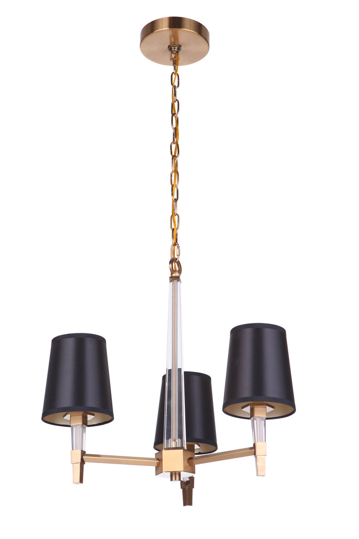 Craftmade Tarryn 53223-SB Chandelier Light - Satin Brass