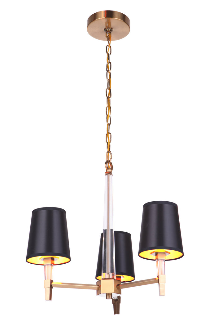 Craftmade Tarryn 53223-SB Chandelier Light - Satin Brass