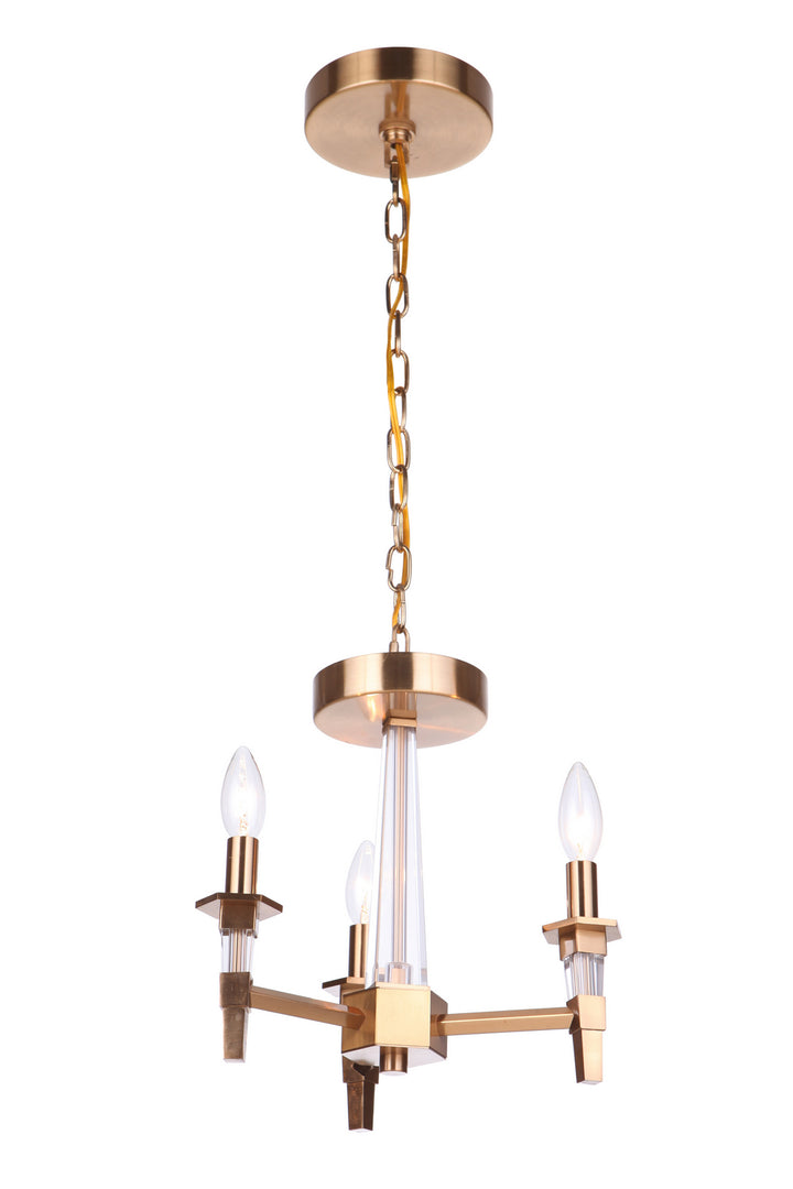 Craftmade Tarryn 53253-SB Chandelier Light - Satin Brass