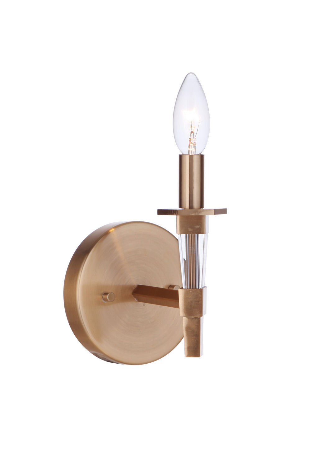 Craftmade Tarryn 53261-SB Wall Sconce Light - Satin Brass