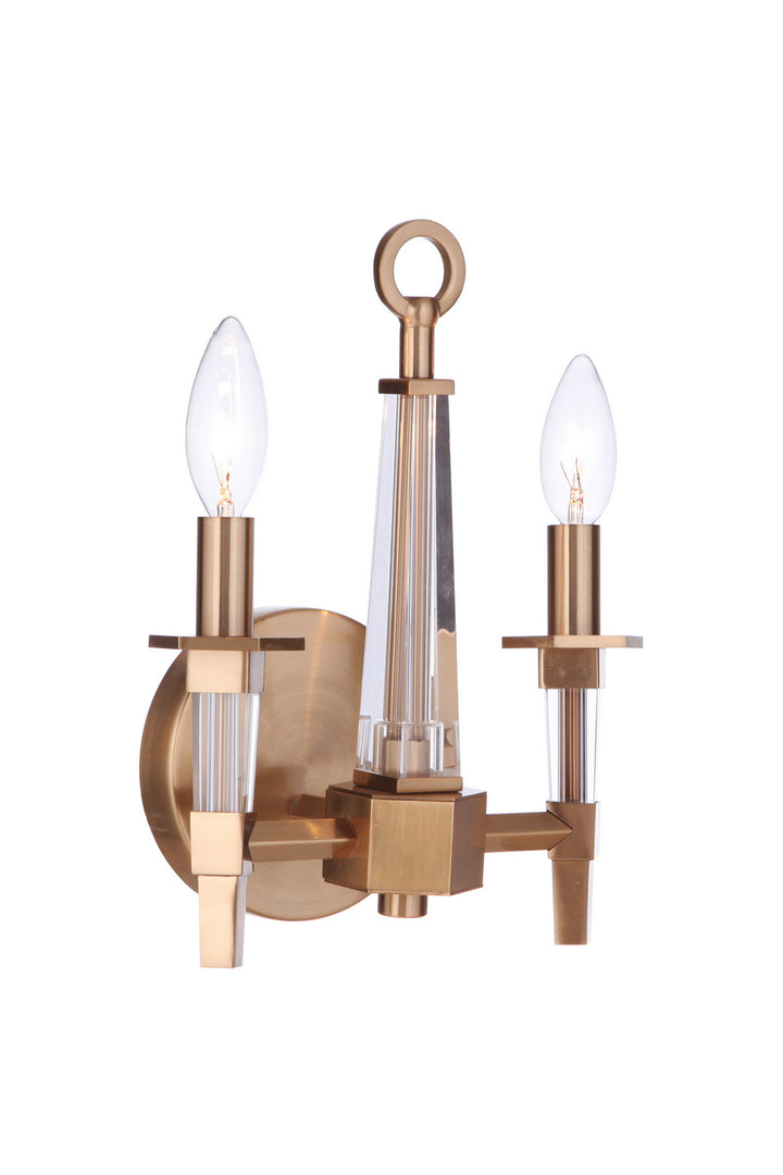 Craftmade Tarryn 53262-SB Wall Sconce Light - Satin Brass