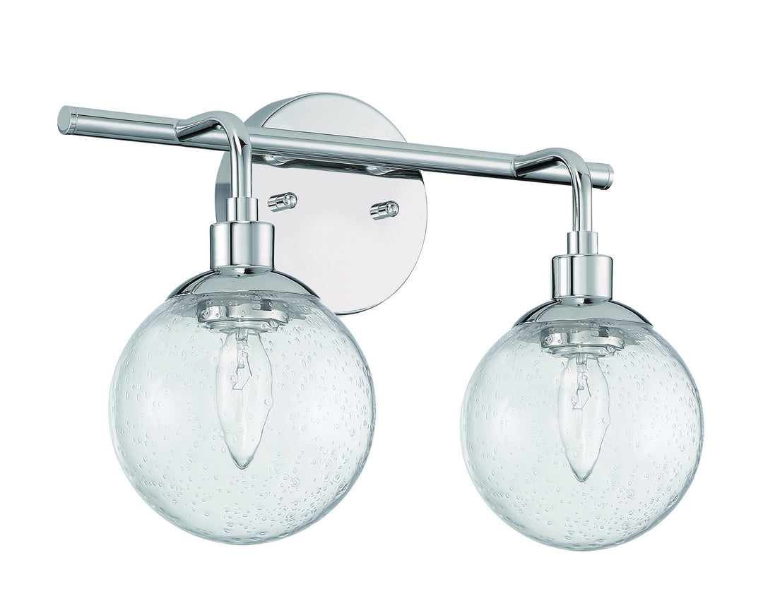 Craftmade Que 53302-CH Bath Vanity Light 15 in. wide - Chrome