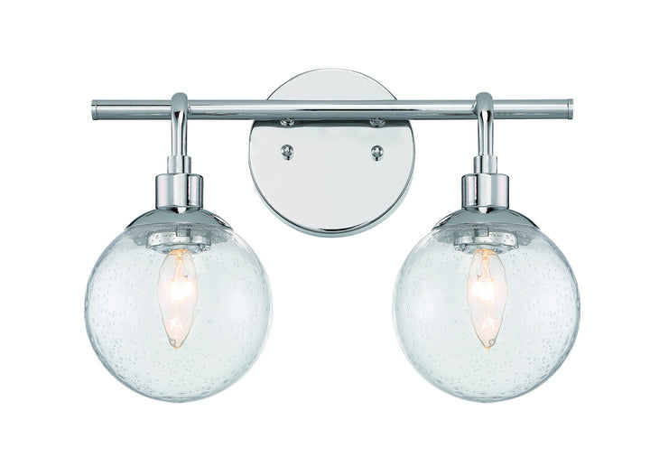 Craftmade Que 53302-CH Bath Vanity Light 15 in. wide - Chrome