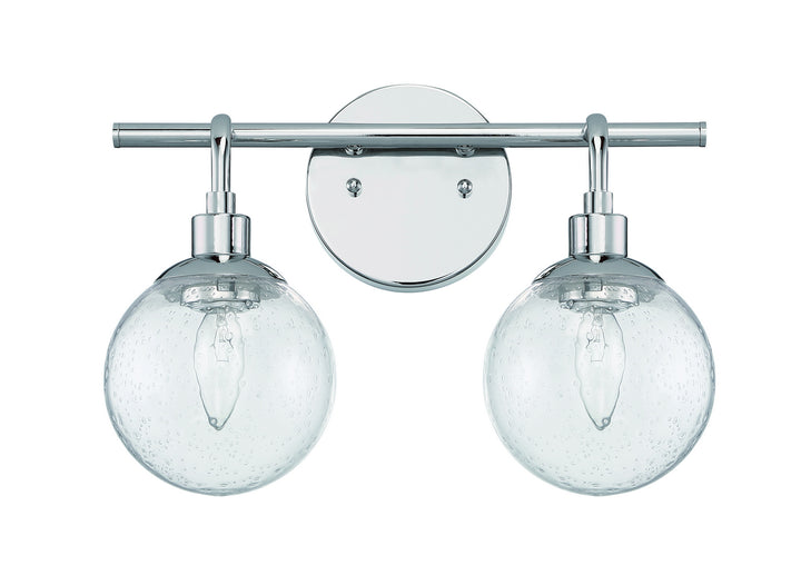 Craftmade Que 53302-CH Bath Vanity Light 15 in. wide - Chrome