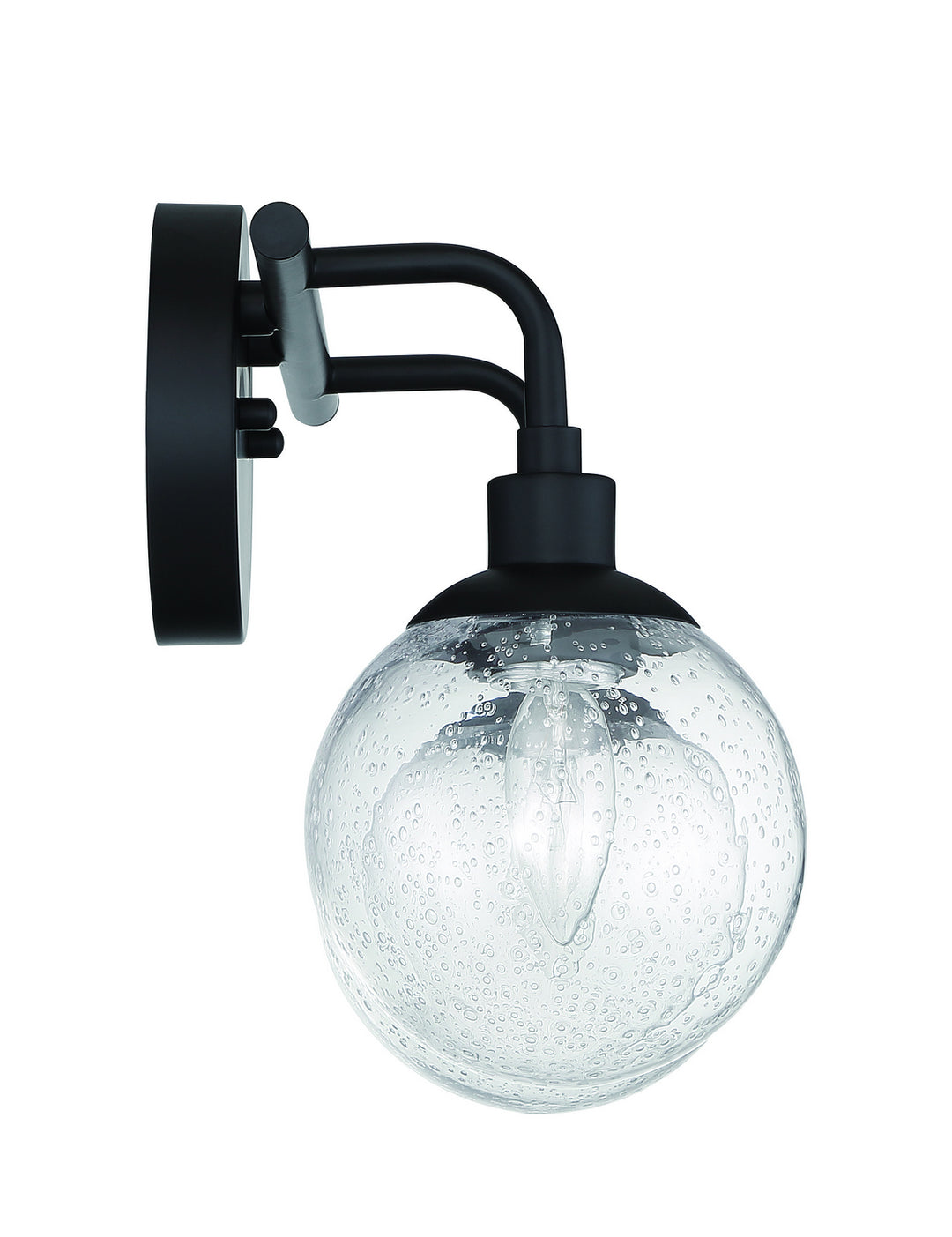 Craftmade Que 53302-FB Bath Vanity Light 15 in. wide - Flat Black