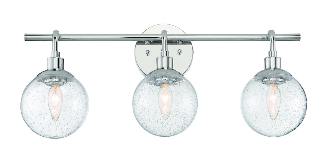 Craftmade Que 53303-CH Bath Vanity Light 24 in. wide - Chrome
