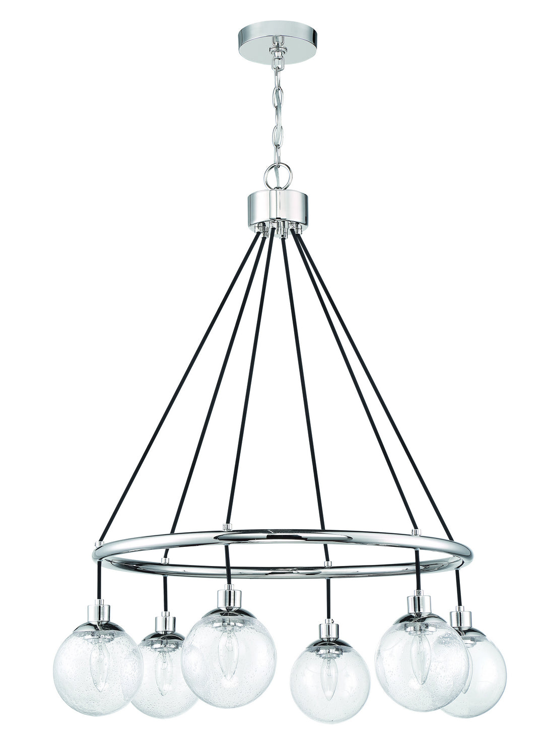 Craftmade Que 53326-CH Chandelier Light - Chrome