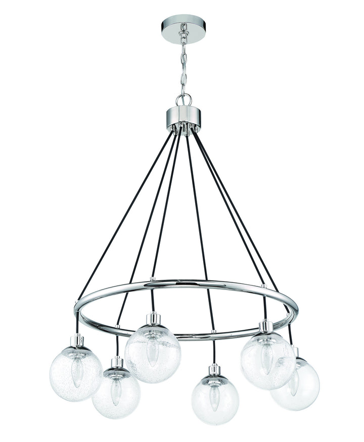 Craftmade Que 53326-CH Chandelier Light - Chrome