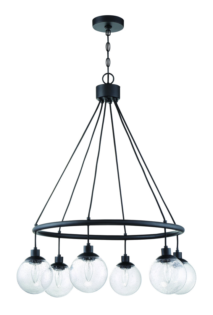 Craftmade Que 53326-FB Chandelier Light - Flat Black