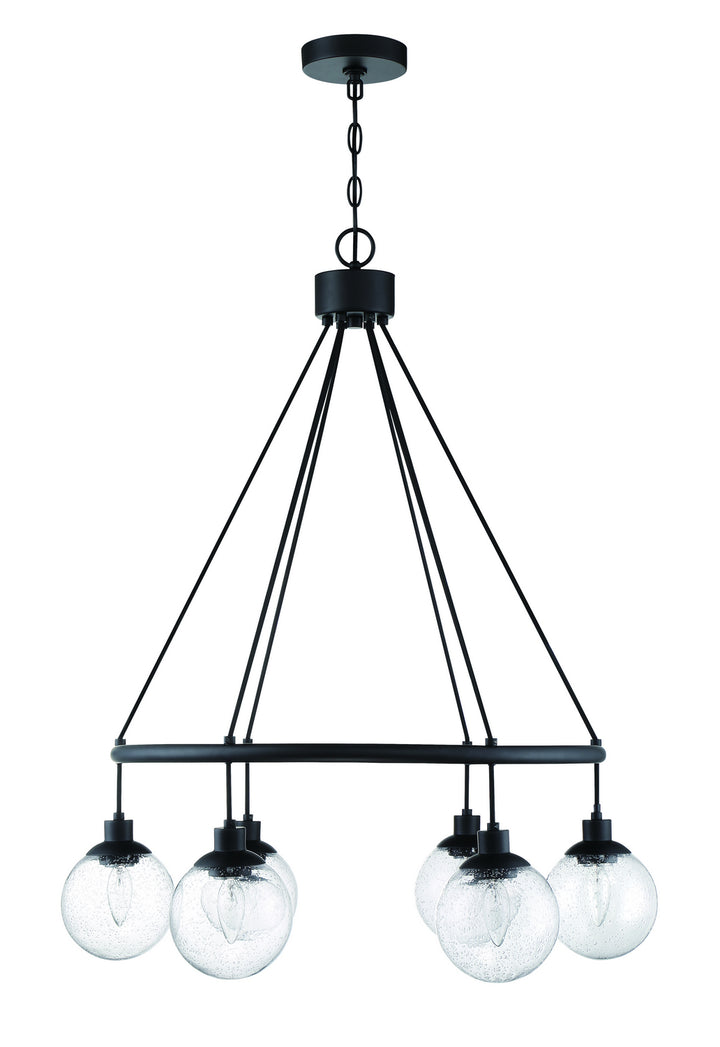 Craftmade Que 53326-FB Chandelier Light - Flat Black