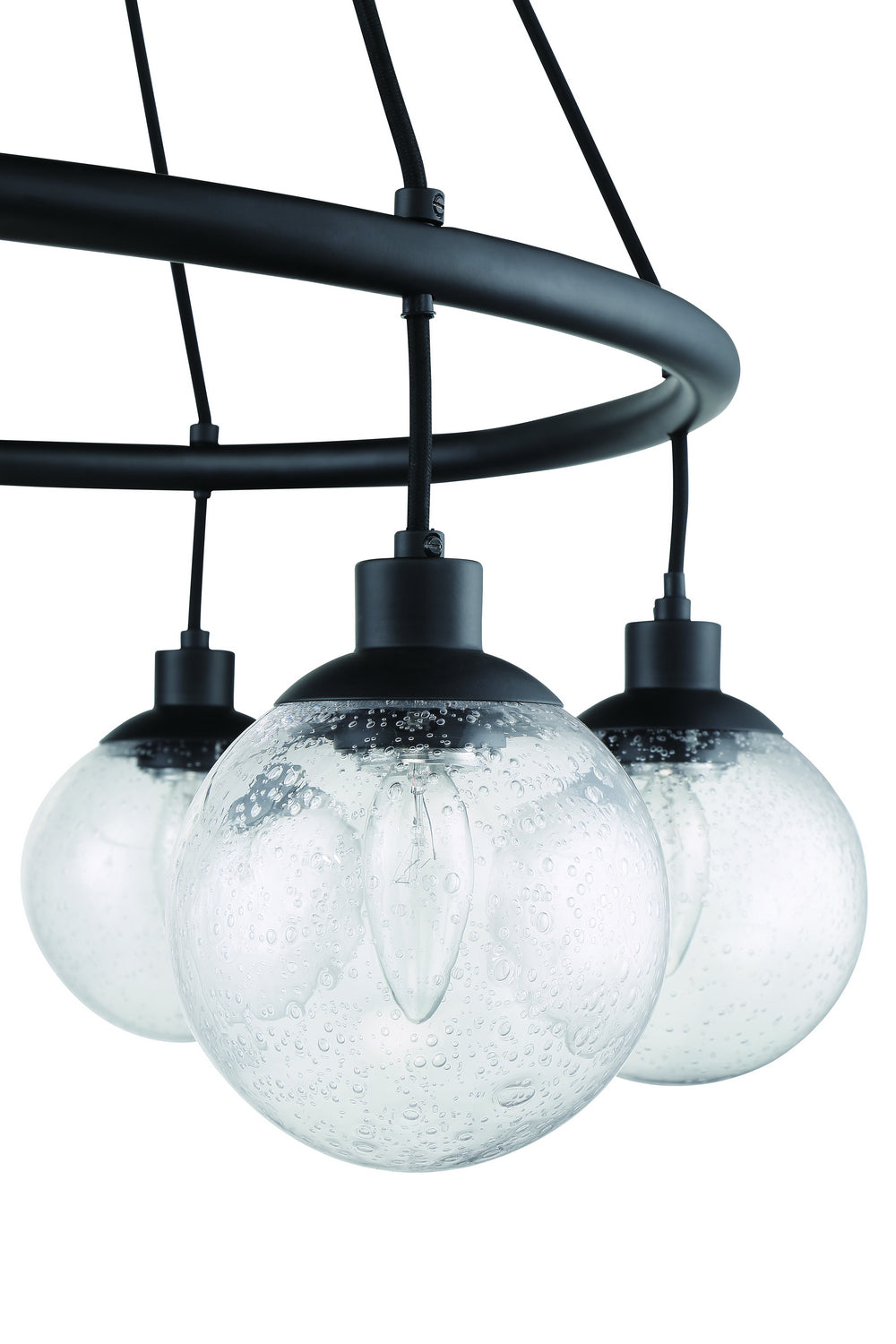 Craftmade Que 53326-FB Chandelier Light - Flat Black