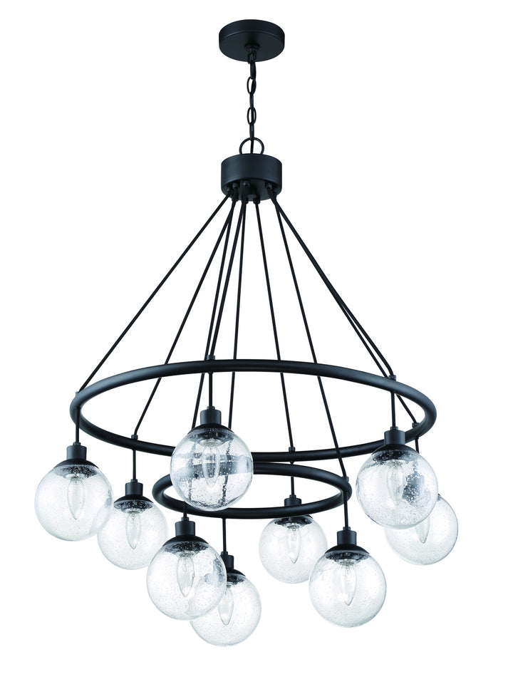 Craftmade Que 53329-FB Chandelier Light - Flat Black