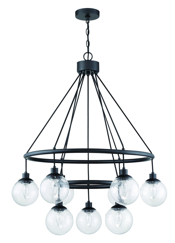 Craftmade Que 53329-FB Chandelier Light - Flat Black