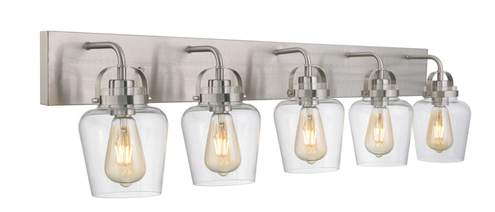 Craftmade Trystan 53505-BNK Bath Vanity Light 38 in. wide - Brushed Polished Nickel