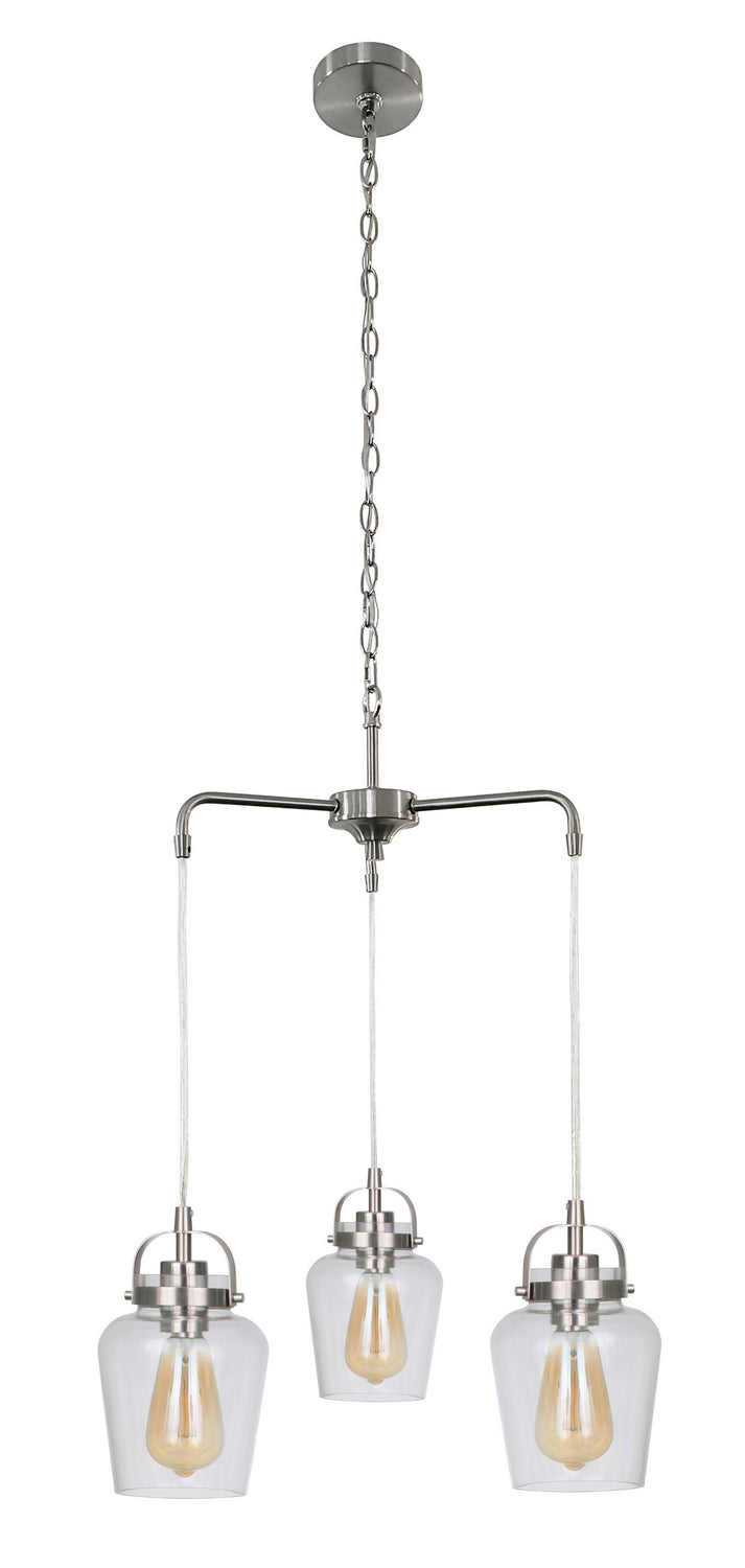 Craftmade Trystan 53523-BNK Chandelier Light - Brushed Polished Nickel