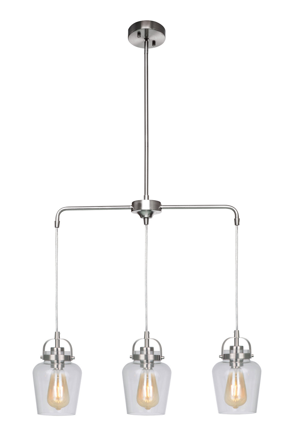 Craftmade Trystan 53593-BNK Pendant Light - Brushed Polished Nickel