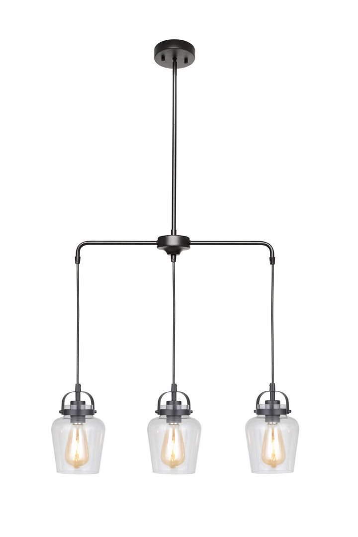 Craftmade Trystan 53593-FB Pendant Light - Flat Black