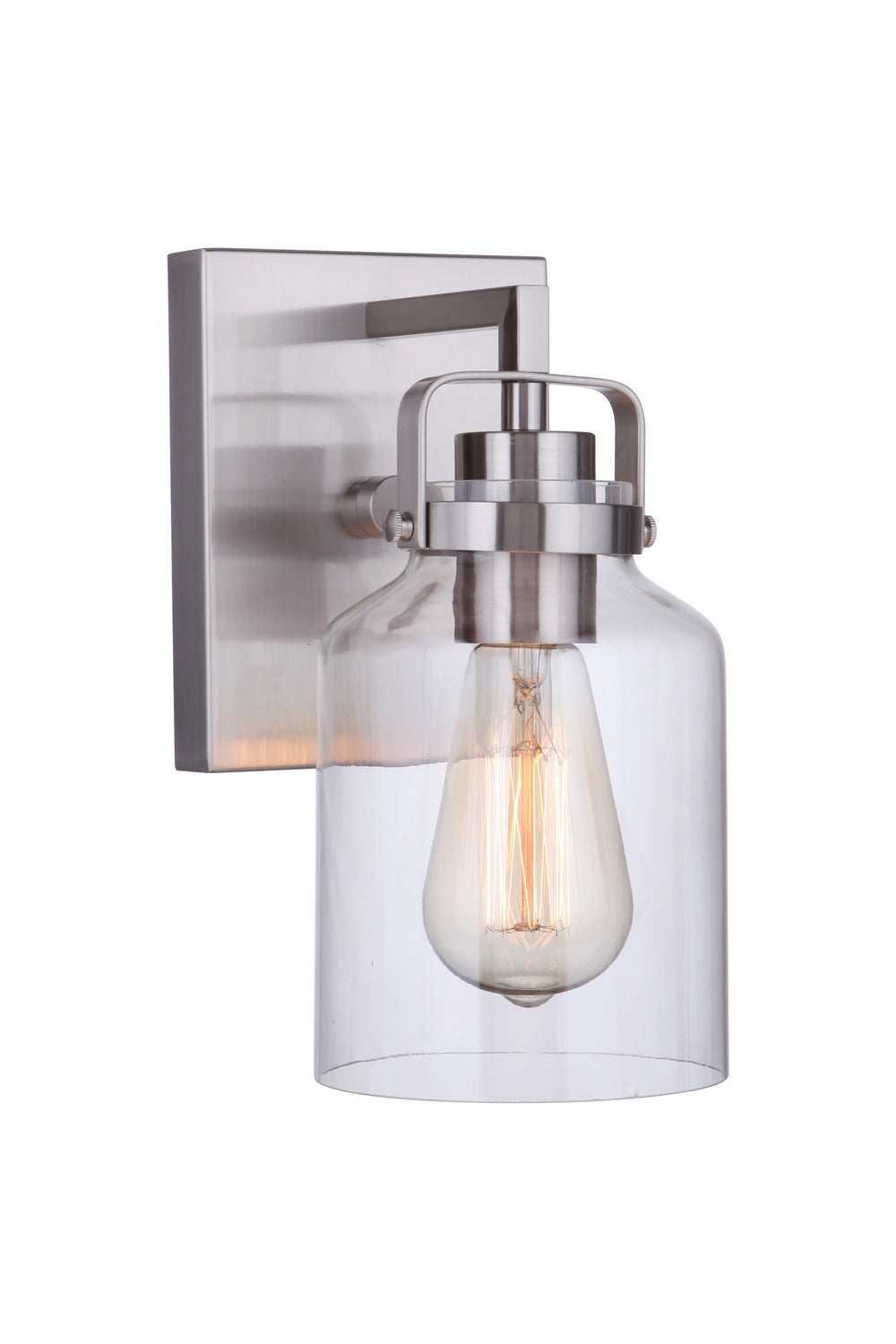 Craftmade Foxwood 53601-BNK Wall Sconce Light - Brushed Polished Nickel