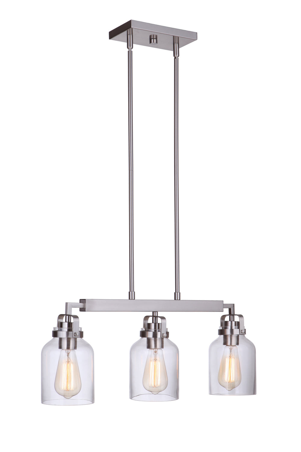 Craftmade Foxwood 53673-BNK Pendant Light - Brushed Polished Nickel