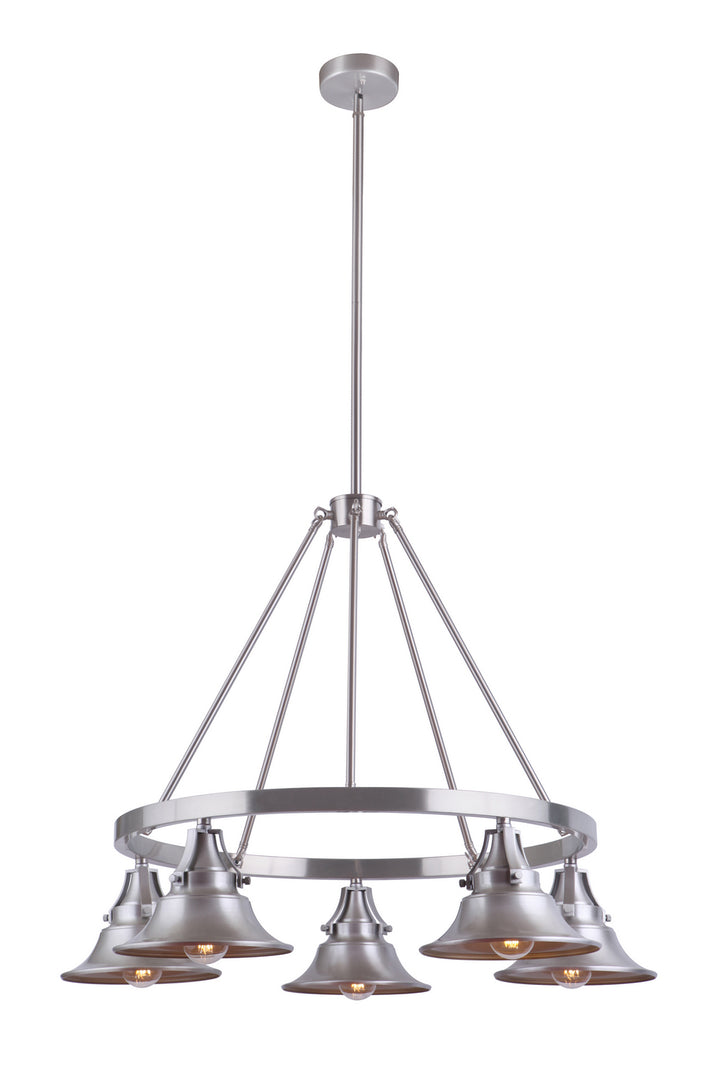 Craftmade Union 54025-SA Chandelier Light - Satin Aluminum