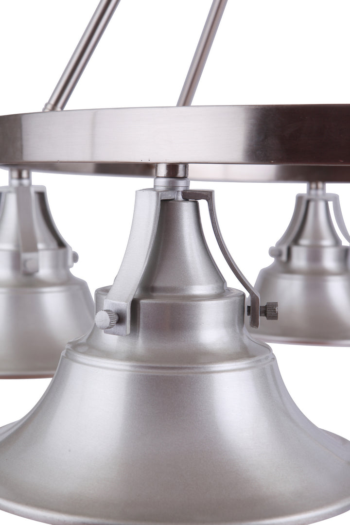 Craftmade Union 54025-SA Chandelier Light - Satin Aluminum