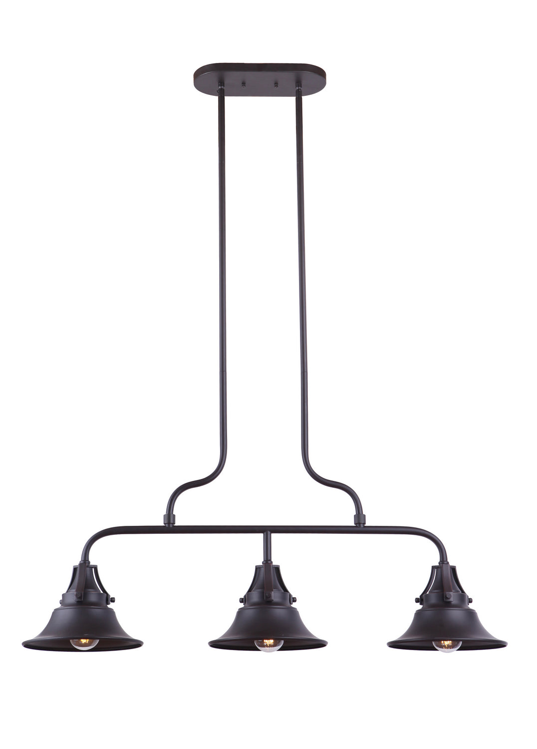 Craftmade Union 54073-OBG Pendant Light - Oiled Bronze Gilded