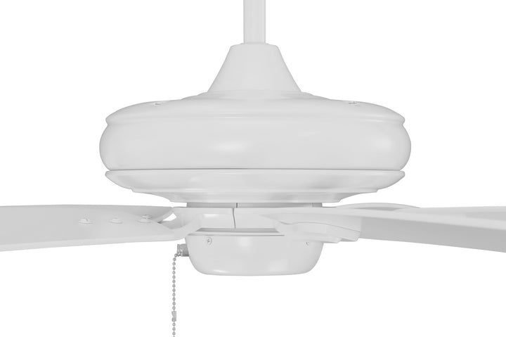 Craftmade Fortitude FOR52W5 Ceiling Fan 52 - White, White/White/