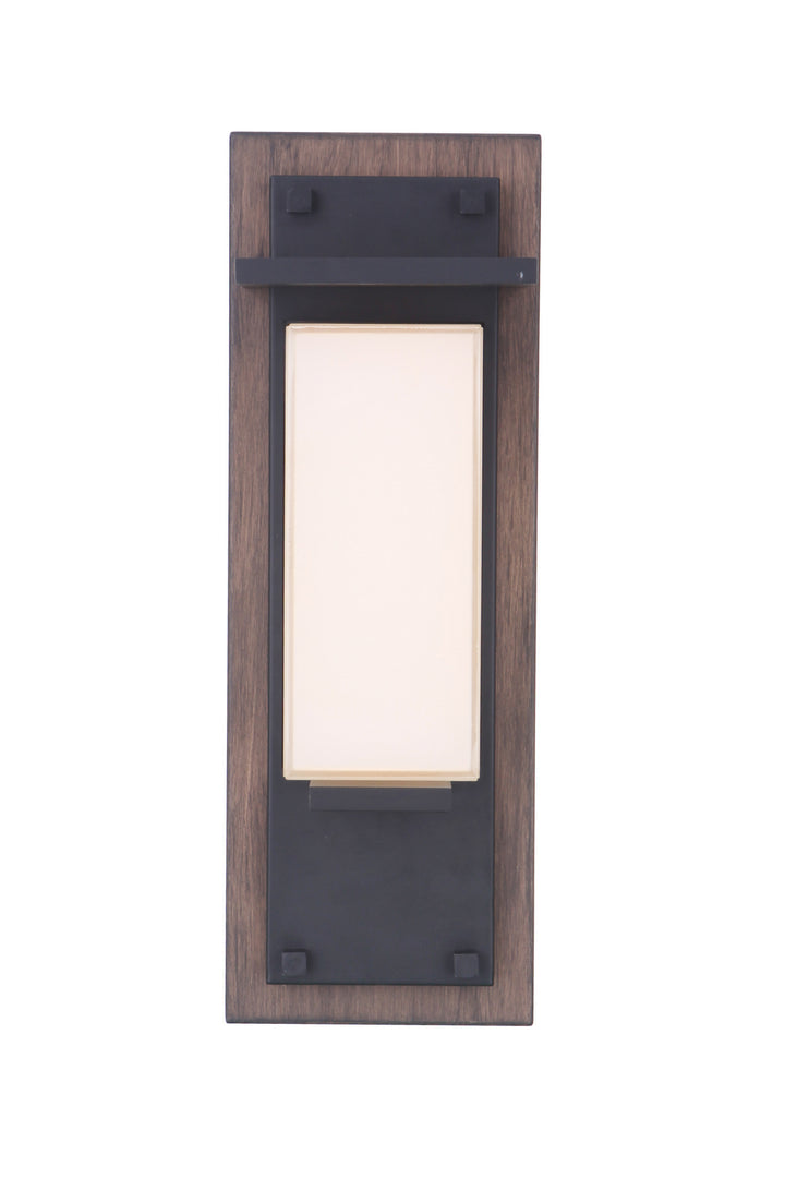 Craftmade Lighting ZA2502-WBMN-LED Modern Heights Outdoor Whiskey Barrel/Midnight