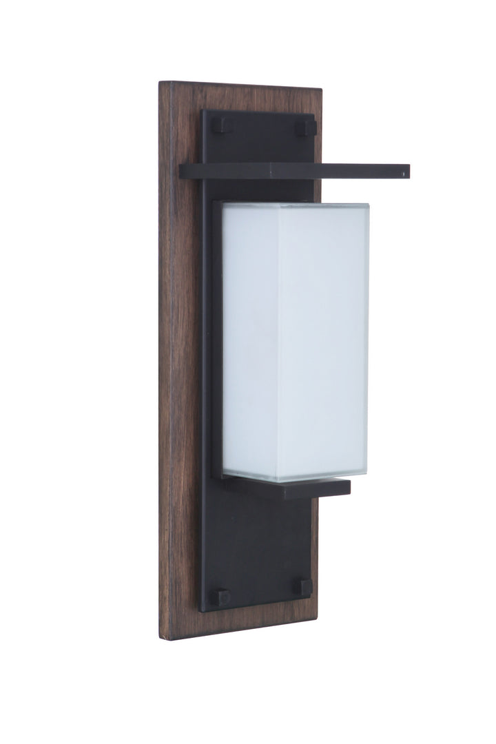 Craftmade Lighting ZA2502-WBMN-LED Modern Heights Outdoor Whiskey Barrel/Midnight