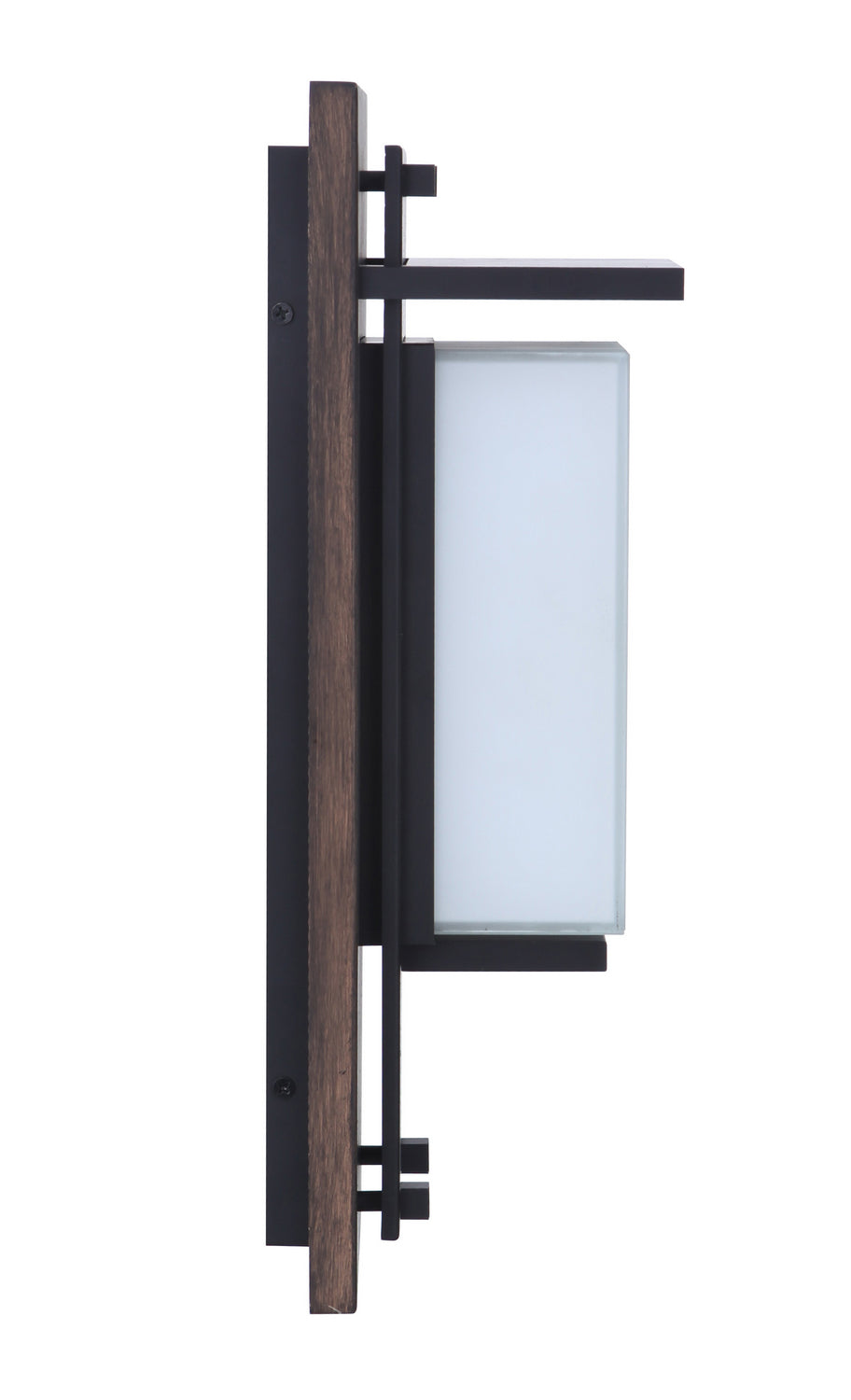 Craftmade Lighting ZA2502-WBMN-LED Modern Heights Outdoor Whiskey Barrel/Midnight