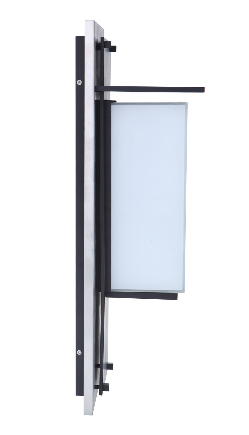 Craftmade Lighting ZA2512-SSMN-LED  Heights Outdoor Stainless Steel/Midnight